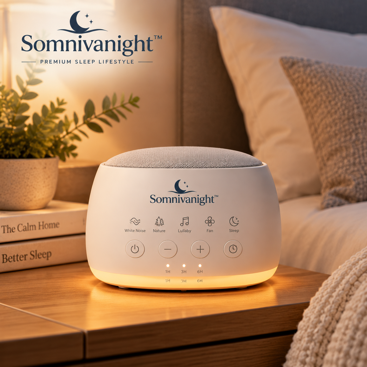Somnivanight™ White Noise Sleep Machine