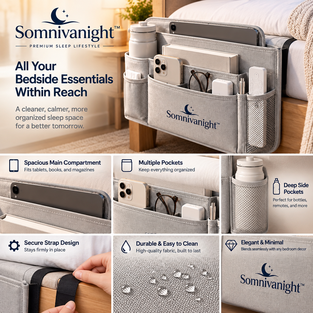Somnivanight™ Bedside Storage Organizer