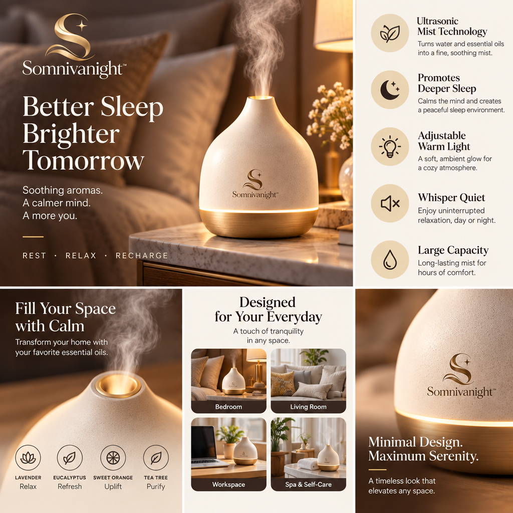 Somnivanight™ Aromatherapy Sleep Diffuser