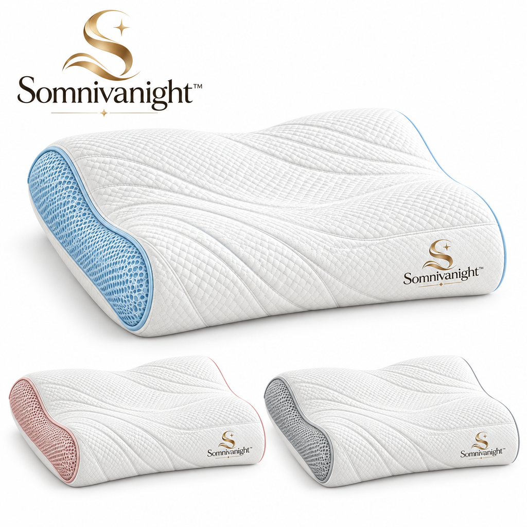 Somnivanight™ Cooling Gel Sleep Pillow