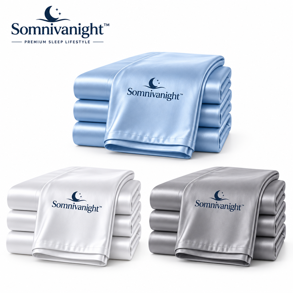 Somnivanight™ Bed Cooling Sheet Set