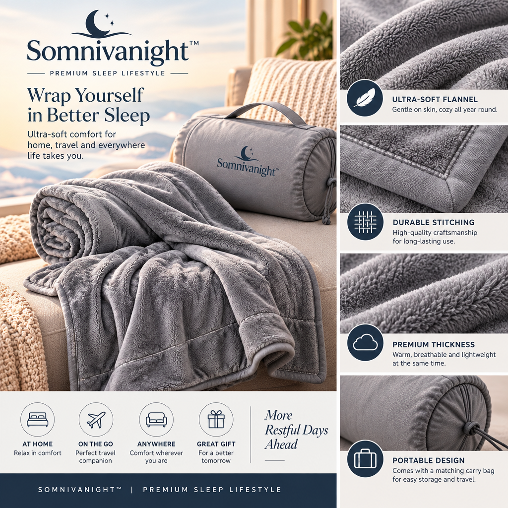 Somnivanight™ Portable Sleep Blanket
