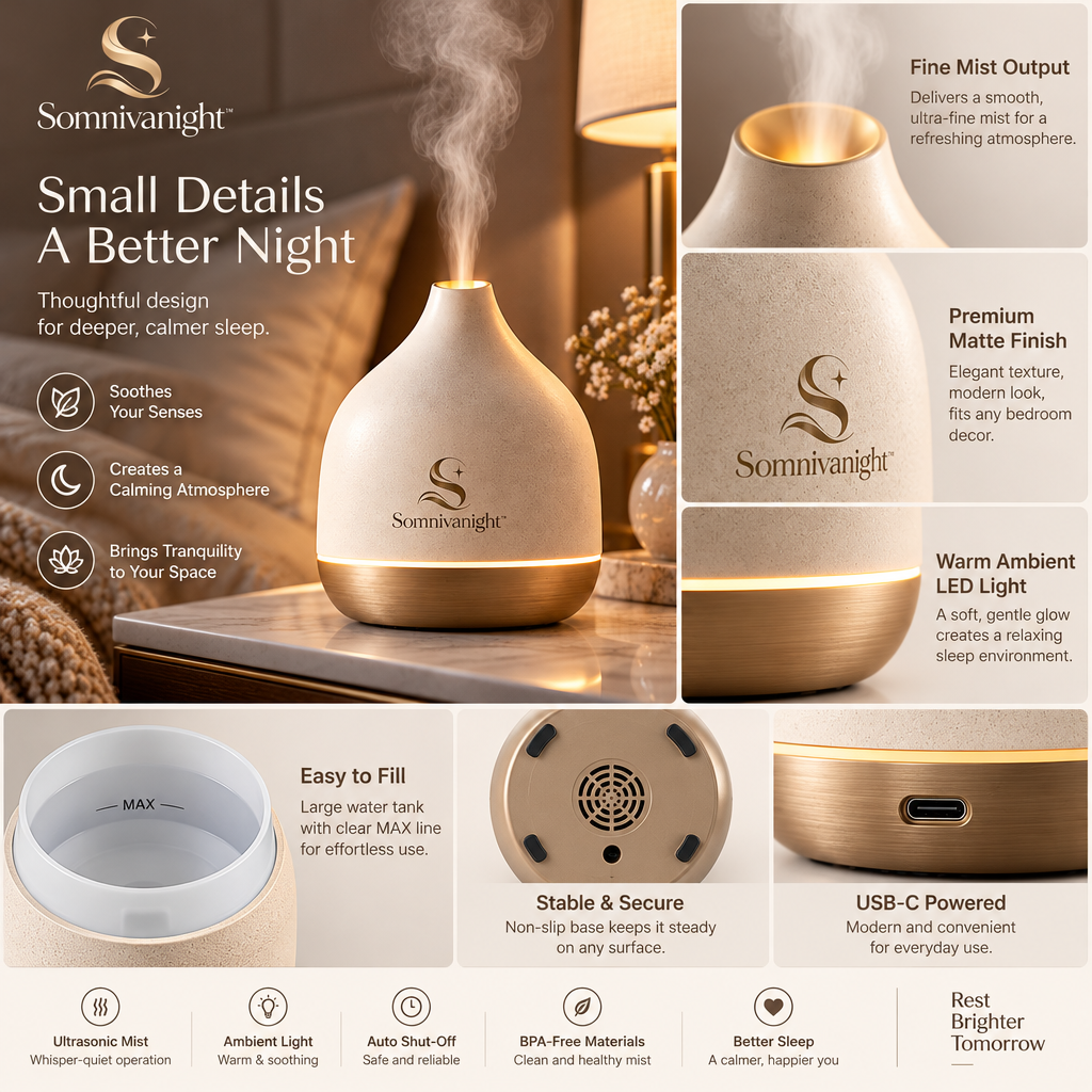 Somnivanight™ Aromatherapy Sleep Diffuser
