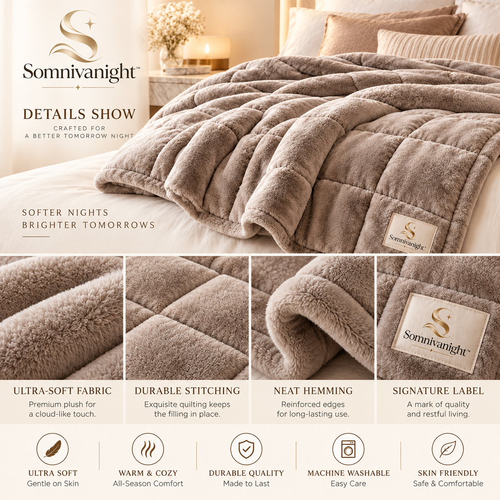 Somnivanight™ Weighted Sleep Blanket