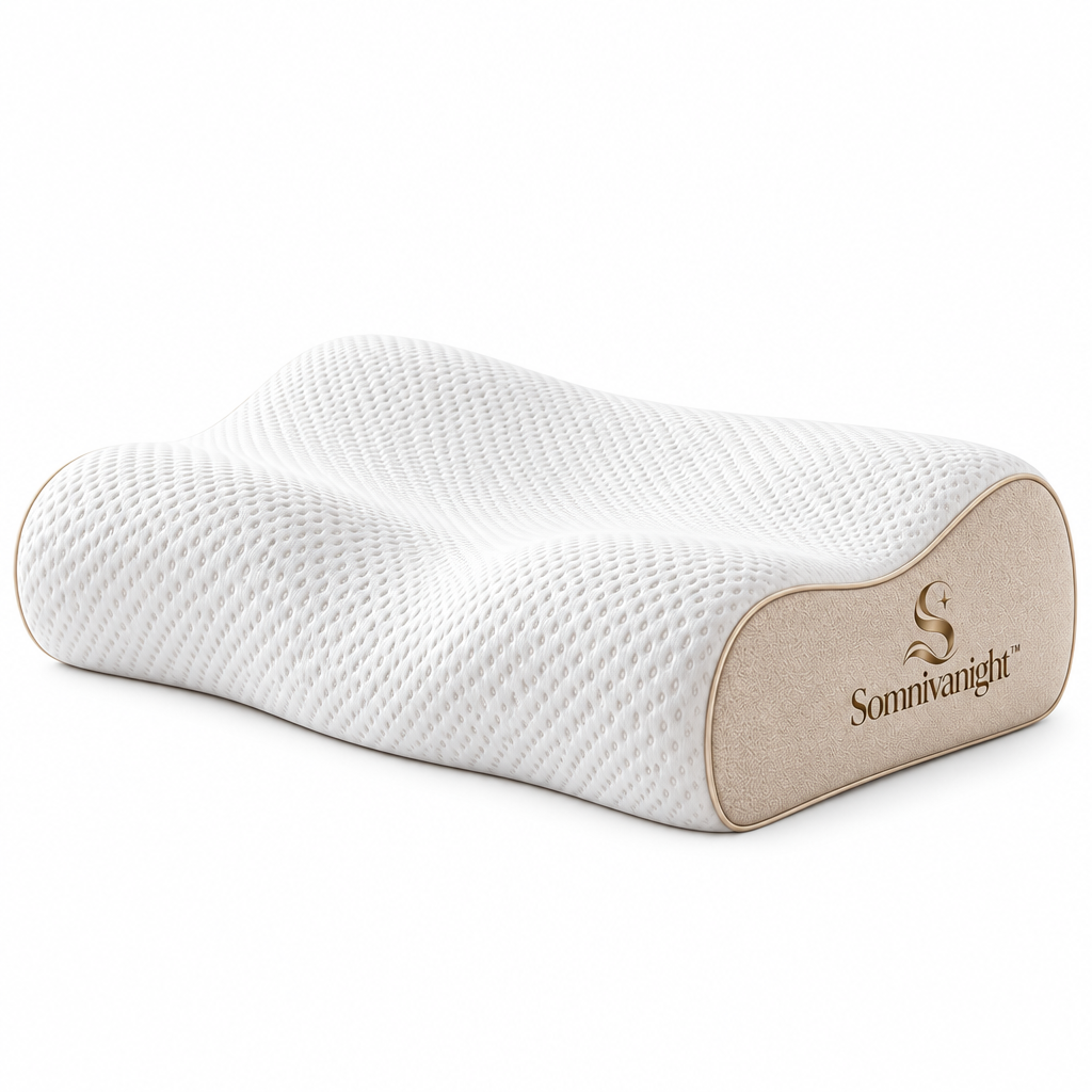 Somnivanight™ Ergonomic Memory Foam Pillow
