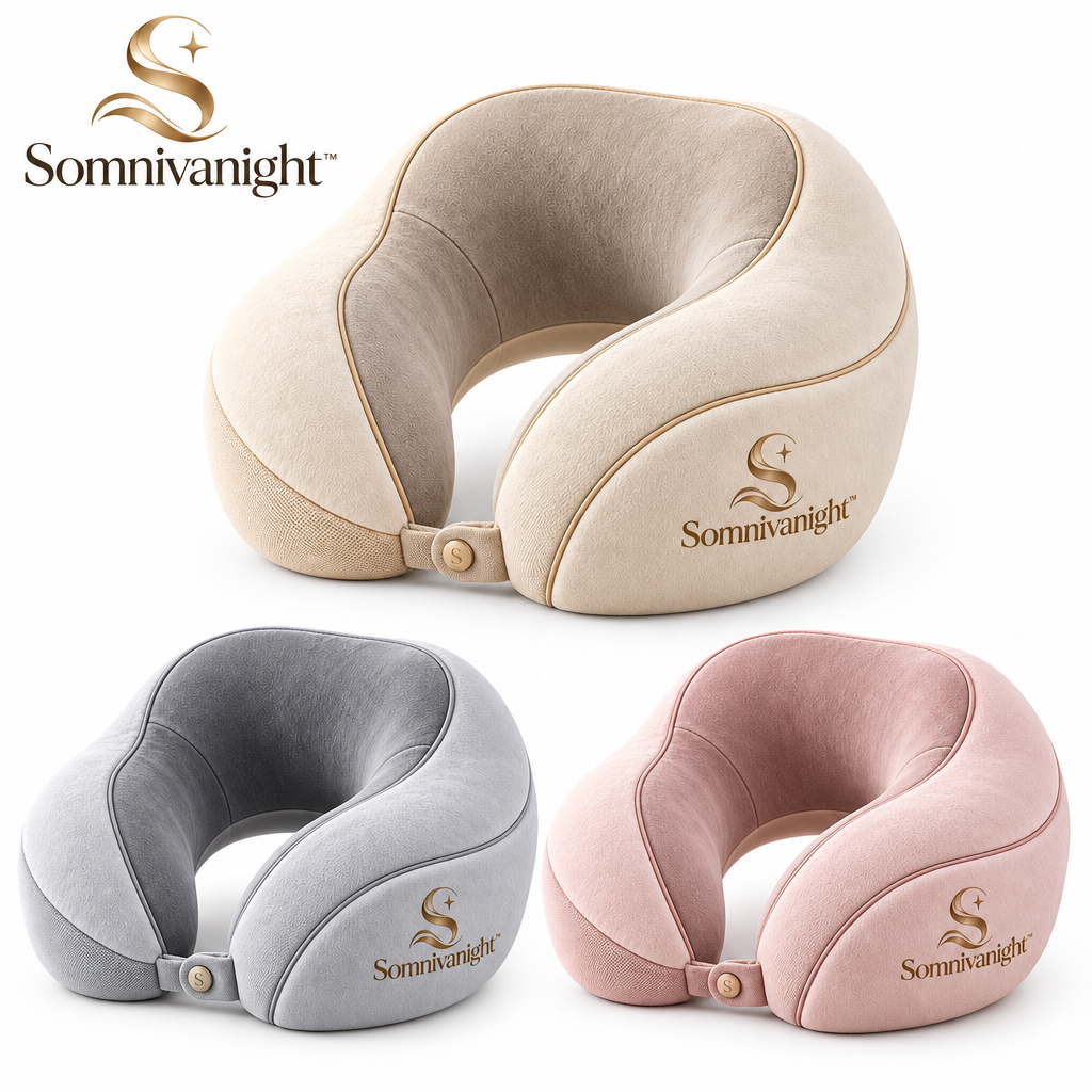 Somnivanight™ Travel Memory Foam Neck Pillow