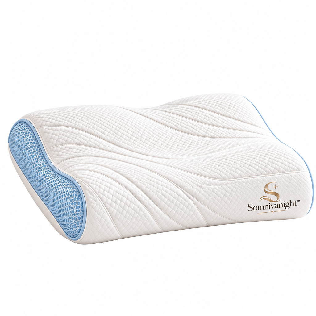 Somnivanight™ Cooling Gel Sleep Pillow